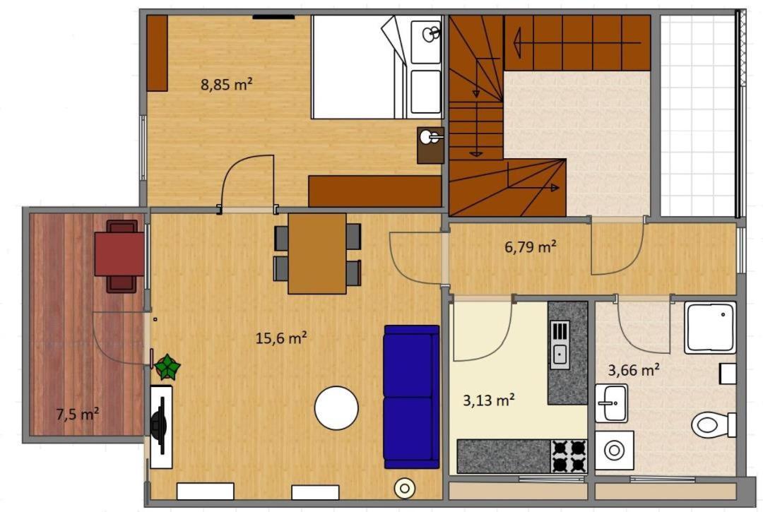 Holiday Apartment Sybille In Бад Колгруб Екстериор снимка